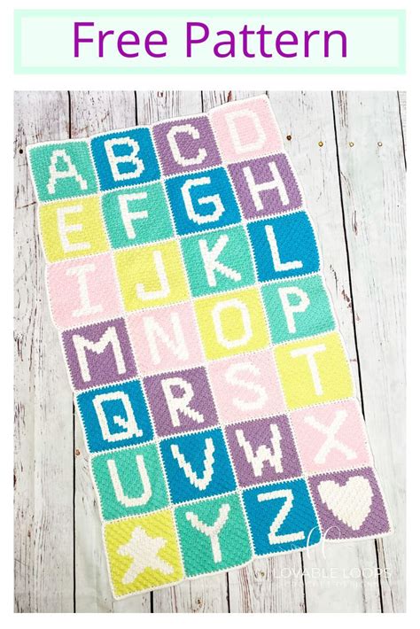 Free Printable Crochet Alphabet Patterns - Printable Word Calendar