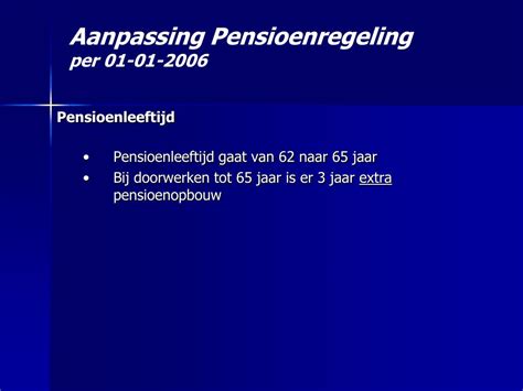 Ppt Pensioen Powerpoint Presentation Free Download Id3394042