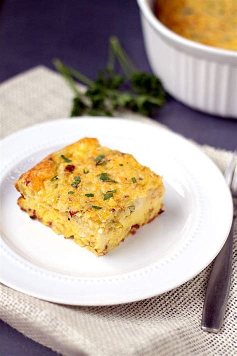 Breakfast Egg Bake Casserole - This Gal Cooks