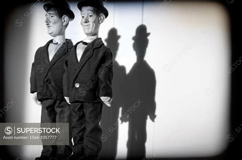 Titeres Marionetas El Gordo Y El Flaco Stan Laurel And Oliver Hardy