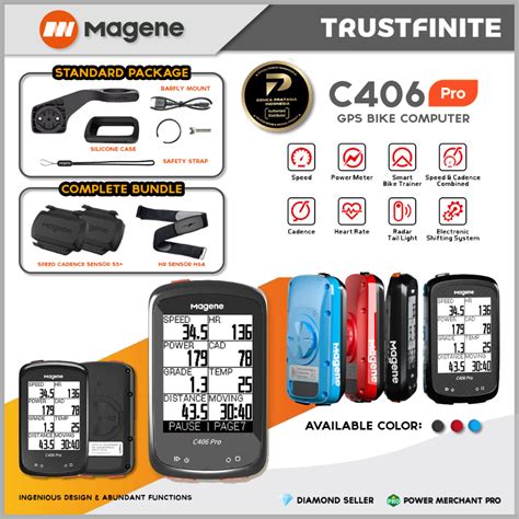 Jual Magene C Pro Gps Bike Computer C Pro Bike Speedometer