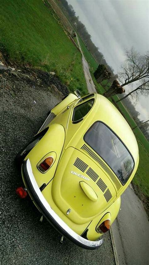 My Vw Beetle From 1972 A Yellow Sunshine Bug Old But Gold Vwbeetle Vw Beetle Classic