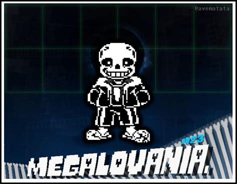 Megalovania Undertale Sans Sprite 4 By Avematata On Deviantart