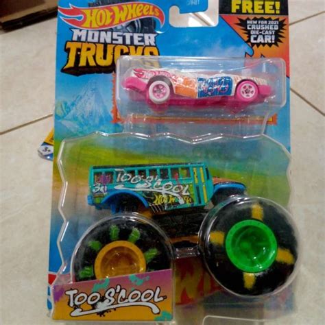 Promo Hotwheels Hot Wheels Monster Trucks Truck Too S Cool Diskon 23 Di Seller Andalas Store