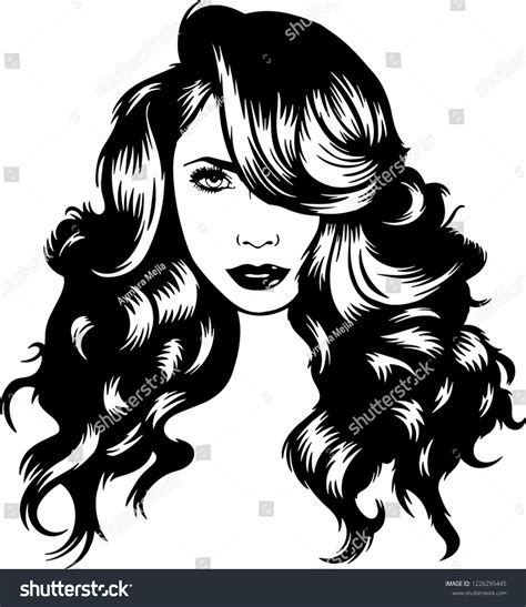 This Beautiful African American Woman Stock Illustration 1226295445