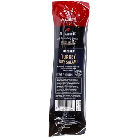 Amazon Authentic Turkey Dry Salami Alef Oz Grocery Gourmet Food