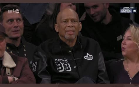 Kareem Abdul Jabbar Cuts A Broken Man Courtside As Lebron James Chases