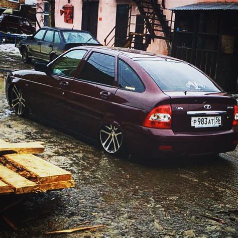 запись№40#установка пневмоподвески — Lada Приора хэтчбек, 1,6 л, 2008 ...