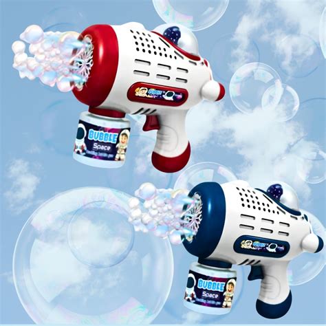 Pistola De Bolinha De Sabao - Pistola de Bolhas de Sabão Automática Brinquedo Lança Bolinha De Sabão ...