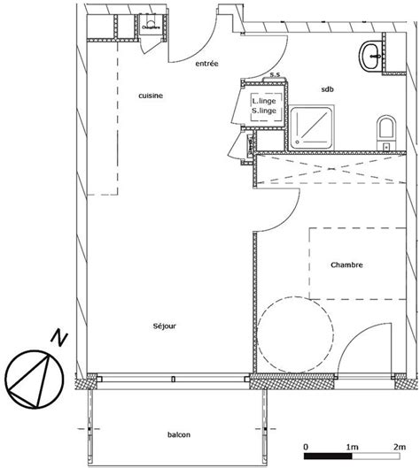 Plan Appartement T2 De 40 60 M² Neuf Résidence « Le 76 Saint Marc à