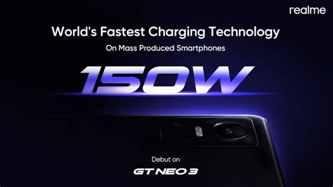 realme Debuts UltraDart Charging with 100W-200W Speeds at MWC 2022