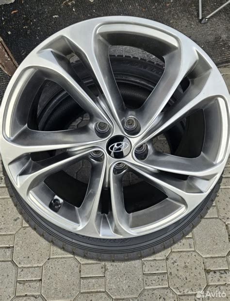 Оригинальные диски 19" — Hyundai Santa Fe (4G), 2,2 л, 2019 года ...