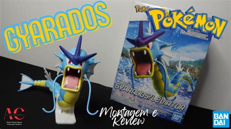 Gyarados Pok Mon Bandai Model Kit Montagem E Review Br Youtube