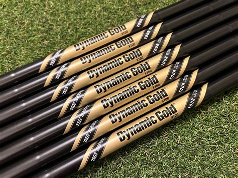 True Temper Dynamic Gold Tour Issue Black Onyx Iron Shaft .355" Taper ...