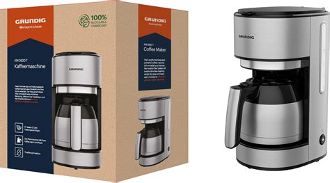 Amazon De GRUNDIG KM5620T Kaffeemaschine Mit Thermokanne Und