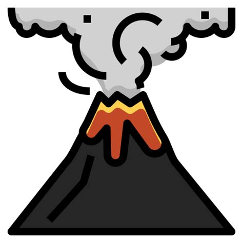 Volcano Ddara Lineal Color Icon