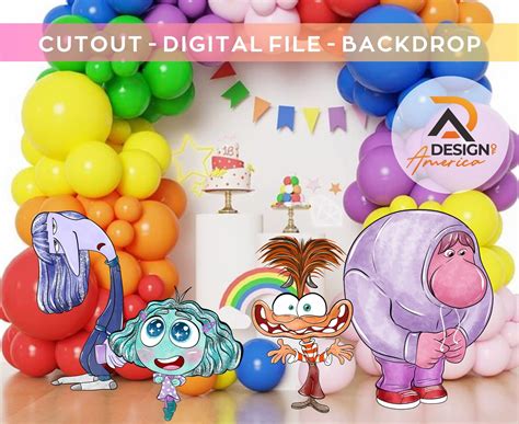 Inside Out Cutout Inside Out Decoration Inside Out Decoration Theme