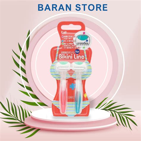 Set 2 Cây Dao Cạo Vùng Bikini KAI Vỉ 2 Cây Razor for Bikini Line shop Baran Store Shopee
