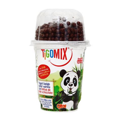 Tigo Yogurt Mix Vainilla Con Bolitas Sabor Chocolate Precio Rappi