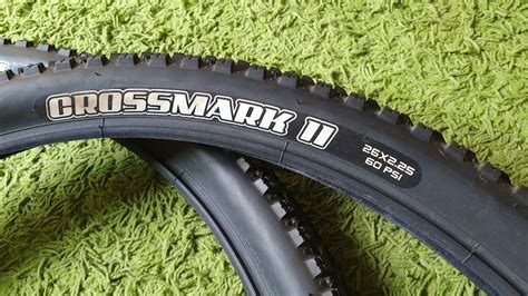 Maxxis Crossmark II 26 X 2 25 Basic Wired MTB XC Tire Sports