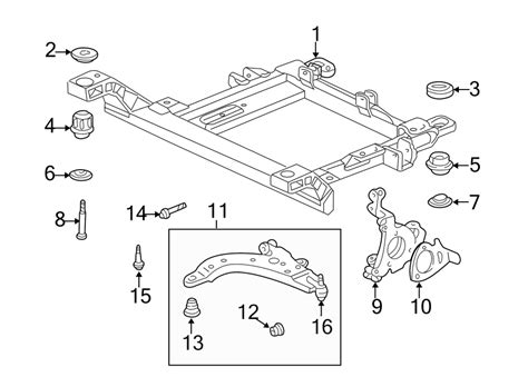 2009 Chevy Impala Rear Suspension Diagram