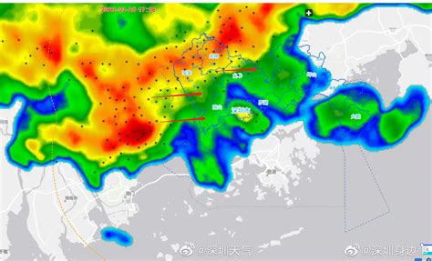 深圳市分区暴雨黄色预警深圳市暴雨气象台新浪新闻