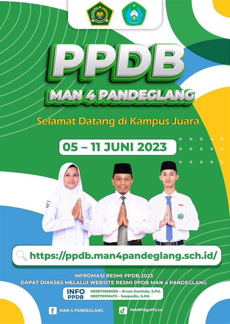 Info Ppdb Man 4 Pandeglang 2023 2024 Siapkan Syarat Pendaftarannya