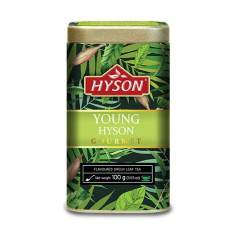 HYSON Young Hyson (plech) 100g (sypaný, zelený čaj)