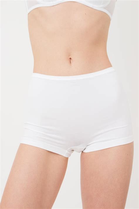 Женские бесшовные трусы-шорты Boxer Briefs Giulia (white) купить в ...