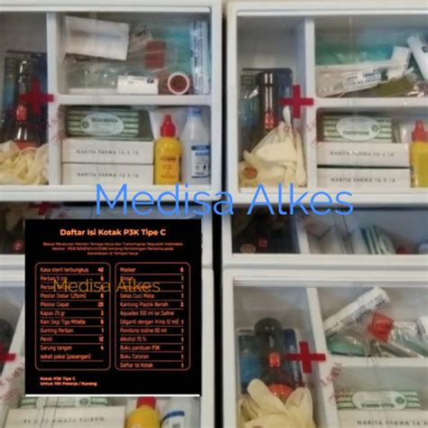 Jual Paket Kotak P3k Murah Tipe C Mk 11 First Aid Kit Isi Tipe C