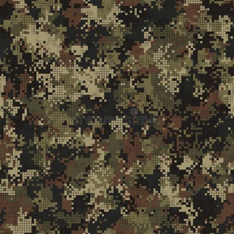 Padrão Uniforme De Camuflagem Digital Camo Moderno Geométrico