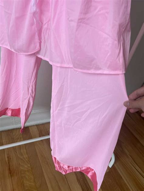 Other Rare Vintage Pink Lingerie Set Gem