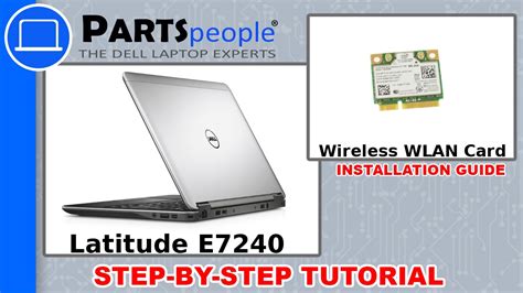 Dell Latitude E Wireless Wlan Card How To Video Tutorial Youtube