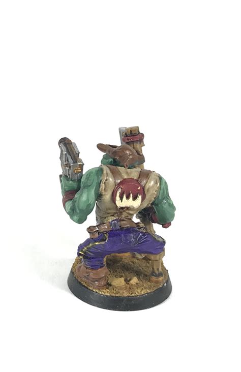 Choppa Flash Git Freeboota Greenstuff Orks Peg Leg Pirate Slugga