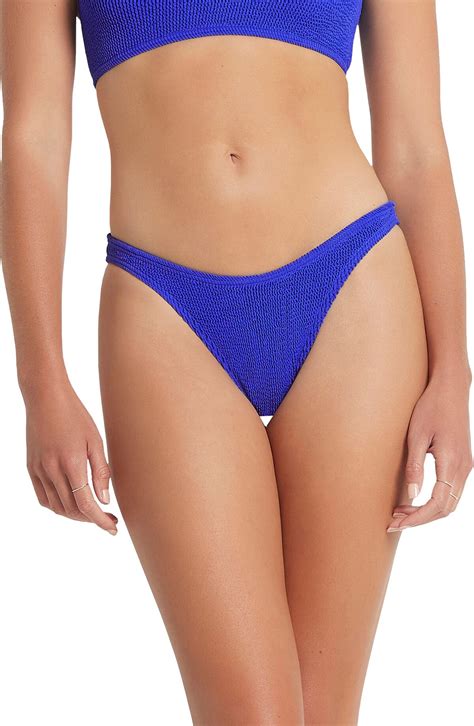 Buy Bond Eye The Scene High Cut Ribbed Bikini Bottoms Bright Blue At