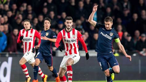 Psv X Atlético Madrid - Atlético Madrid no pudo romper el cero y sólo empató ante el PSV