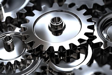 premium ai image  closeup   gear