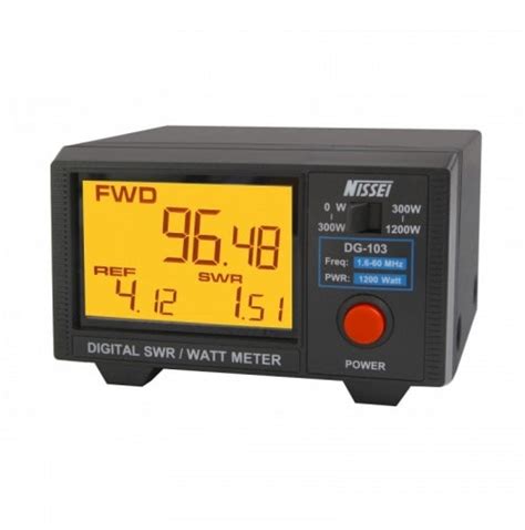Цифровой прибор для измерения КСВ и мощности NISSEI DG-103МАХ цифровой ...