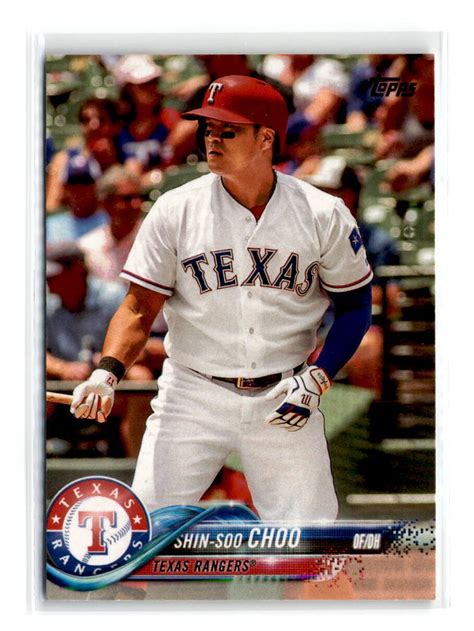 Topps Shin Soo Choo Texas Rangers Ebay