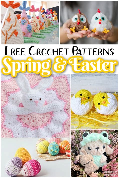 Free Easter Crochet Ideas And Tutorials Red Ted Art Kids Crafts