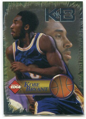 1998 Collector S Edge Impulse Kb8 Silver 1 Kobe Bryant EBay