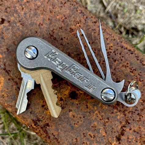 stonewashed titanium keybar jr keybar