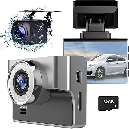 Amazon Dash Cam Front And Rear CHORTAU Dual Dash Cam 3 Inch