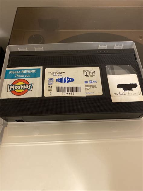 Brainscan VHS 1994 Closed Captioned For Sale Online EBay