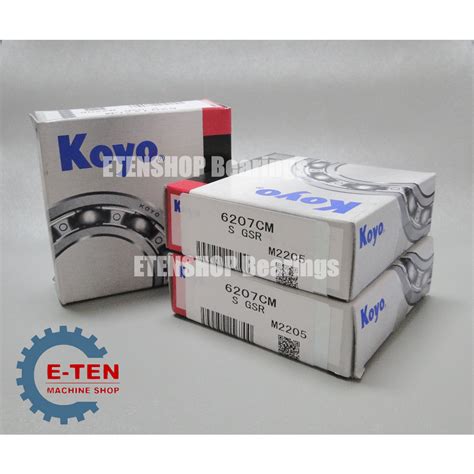 【培林達人】日本KOYO軸承，6207 / 6207C3，35*72*17、35X72X17，專業、正品的供應者 | 蝦皮購物