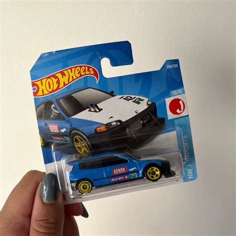 Carrinho Hot Wheels Honda Civic Custom Novo Carrinho De Beb Hot