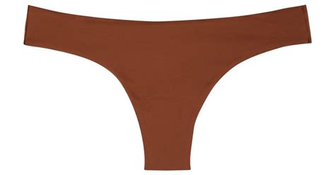 Max Mara Selina Bikini Briefs In Brown Lyst Uk