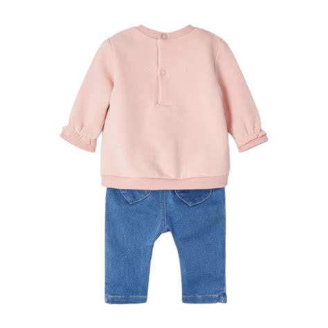 Conjunto Vaquero Mayoral Beb Color Nude