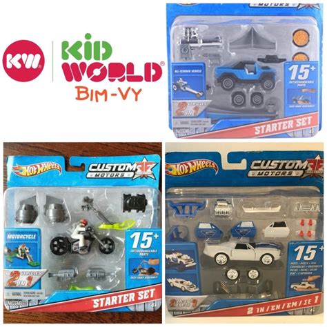Xe mô hình Hot Wheels Custom Motors Pack Tỷ lệ 1 43 Shopee Việt Nam
