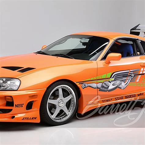 Paul Walker S Toyota Supra From Fast Furious Sells For 53 Off